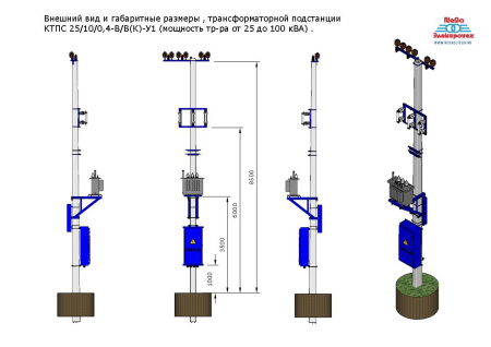 КТПС 100/6/0,4-К/К(В)-У1