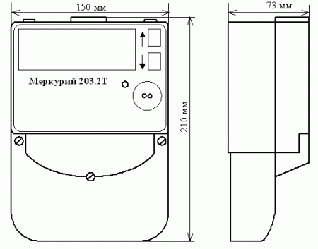 Меркурий 203,2Т RBO